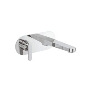 Sagittarius Eclipse Wall Mounted Basin Mixer Tap Chrome