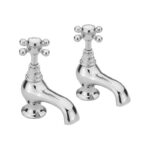 Sagittarius Edwardian Bath Taps Chrome