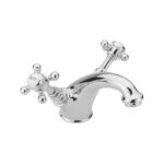 Sagittarius Edwardian Deluxe Mono Basin Mixer Tap Chrome