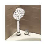 Sagittarius Ergo Lever Deck Mounted Shower Handset & 2 Way Diverter Chrome