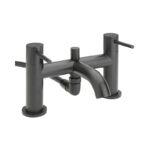 Sagittarius Ergo Lever Bath Shower Mixer Tap & Kit Matt Black