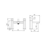 Sagittarius Immortals Fate Bath Shower Mixer with No. 1 Kit