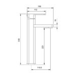 Sagittarius Immortals Fate Extended Basin Mixer