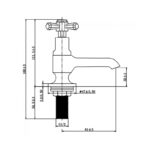 Sagittarius Fitzgerald Basin Taps Chrome