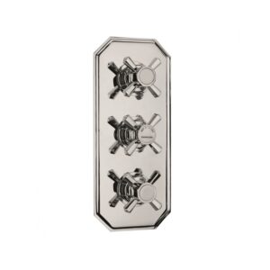 Sagittarius Fitzgerald Concealed 3 Way Thermostatic Shower Valve Chrome