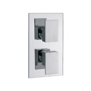 Sagittarius Flow Concealed 2 Way Thermostatic Shower Valve Chrome