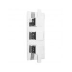 Sagittarius Gramercy Concealed 3 Way Thermostatic Shower Valve Chrome