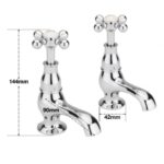 Sagittarius Kensington Basin Taps Chrome