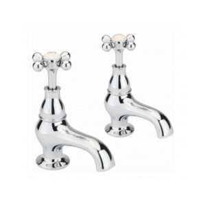 Sagittarius Kensington Bath Taps Chrome