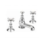 Sagittarius Kensington 3 Hole Basin Mixer Tap Chrome
