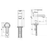 Sagittarius Plaza Basin Taps