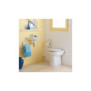 Saniflo Sanicompact Cisternless Ceramic WC with Macerator Pump