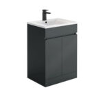 Scudo Empire 600mm Vanity Unit & Basin Matt Anthracite