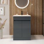 Scudo Empire 600mm Vanity Unit & Basin Matt Anthracite
