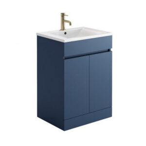 Scudo Empire 600mm Vanity Unit & Basin Matt Twilight Blue