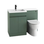 Scudo Empire 1100mm Left Handed Furniture Pack Matt Sage Green
