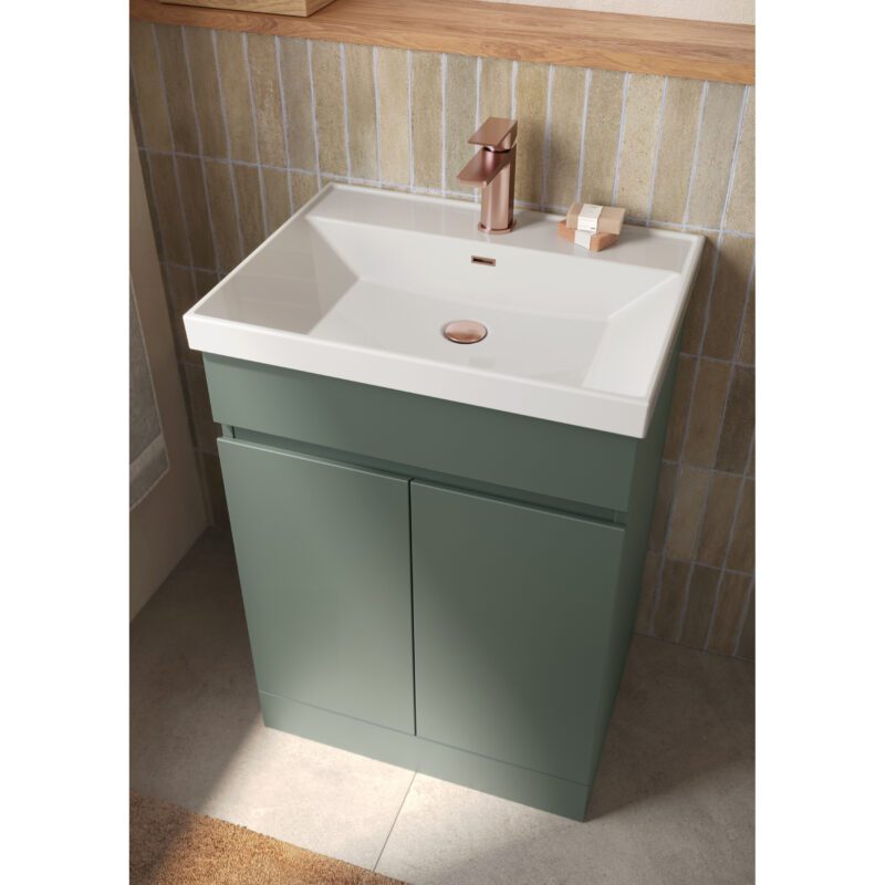 Scudo Empire 600 Vanity Unit Green