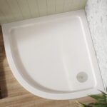 Scudo Shires 800mm Quadrant Shower Tray White