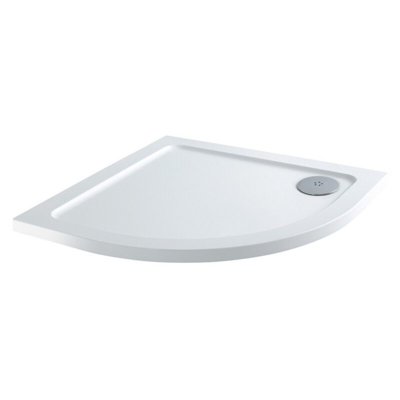 Scudo Shires 900mm Quadrant Shower Tray White Scudo Shires 900mm Quadrant Shower Tray White