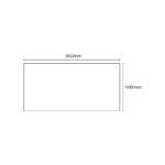 Scudo Alfie 800mm Vanity Unit with Fluted Drawer & Side Storage Sonoma Oak