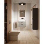 Scudo Aubrey Cabinet 80 x 44 Dust Grey