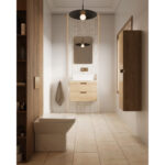 Scudo Aubrey Cabinet 80 x 44 Davos Oak