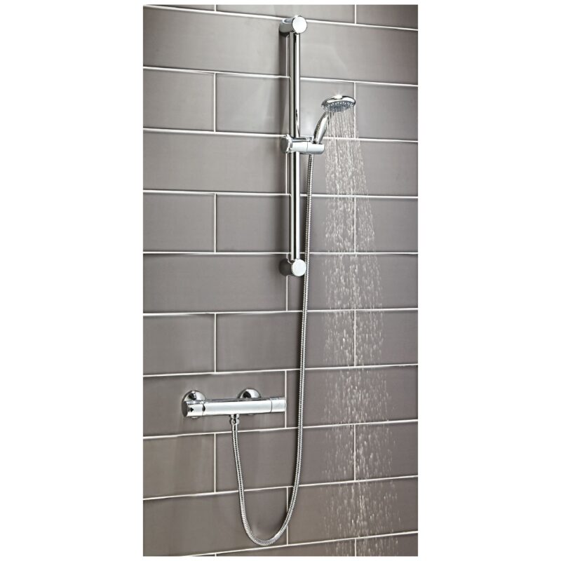 Scudo Round Exposed Bar Shower Valve