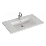 Scudo Linea Square 800 Basin Matt White