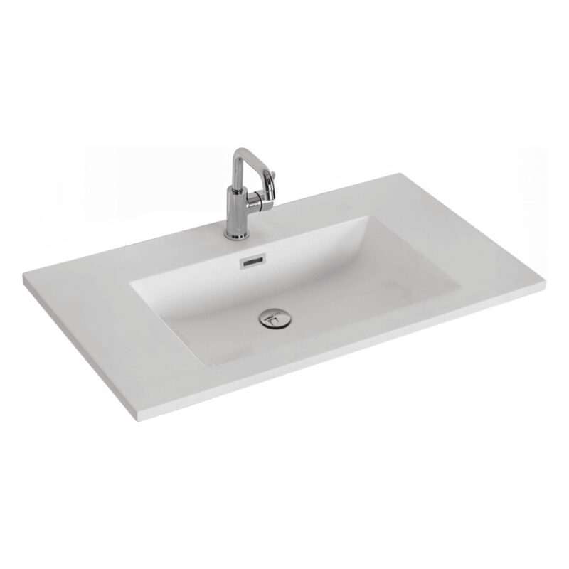 Scudo Linea Square 800 Basin Matt White Scudo Linea Square 800 Basin Matt White