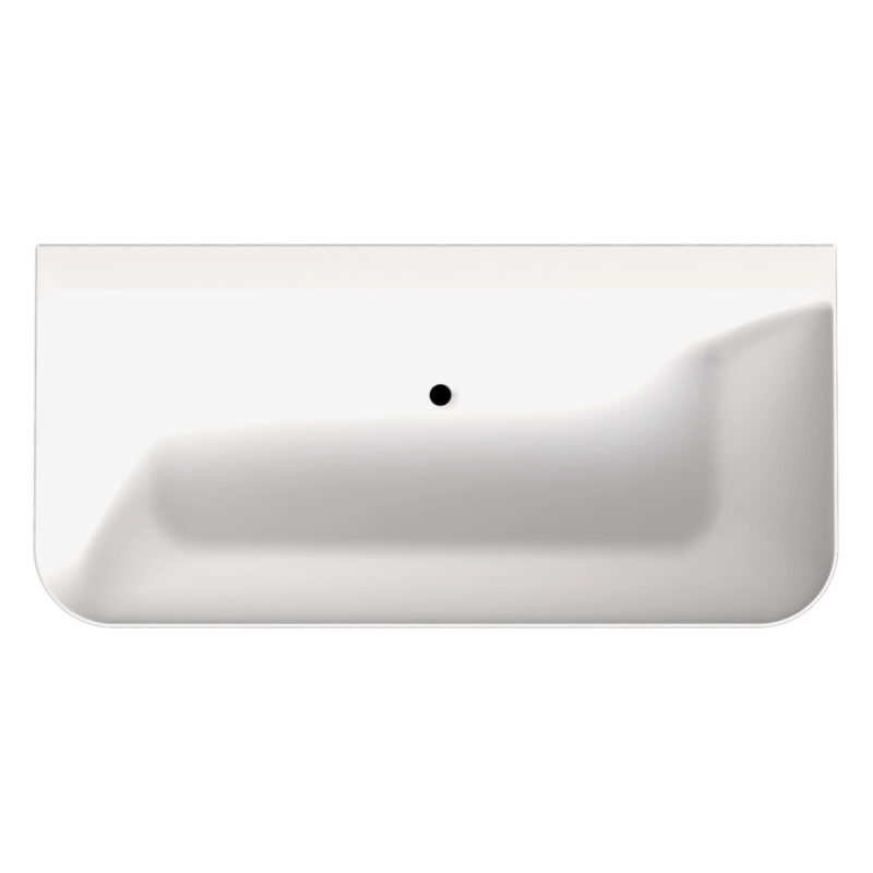Scudo Porto Back-to-Wall Bath White Scudo Porto Back-to-Wall Bath White