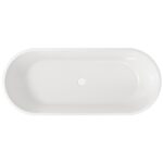 Scudo Form Acrylic Bath White
