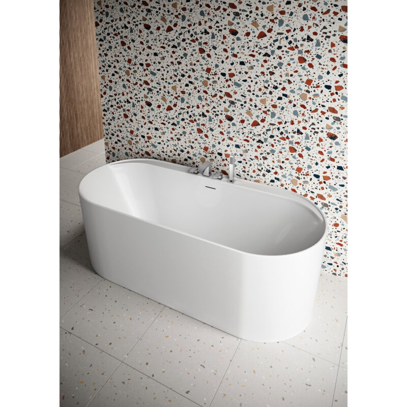 Scudo Tutto Freestanding Bath White Scudo Tutto Freestanding Bath White
