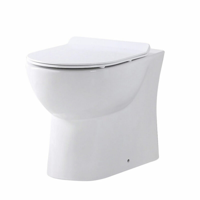 Scudo Belini Rimless Back to Wall Pan & Soft Closing Seat