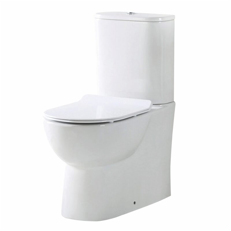 Scudo Belini Rimless Closed Back WC Pan 430mm Scudo Belini Rimless Closed Back WC Pan 430mm