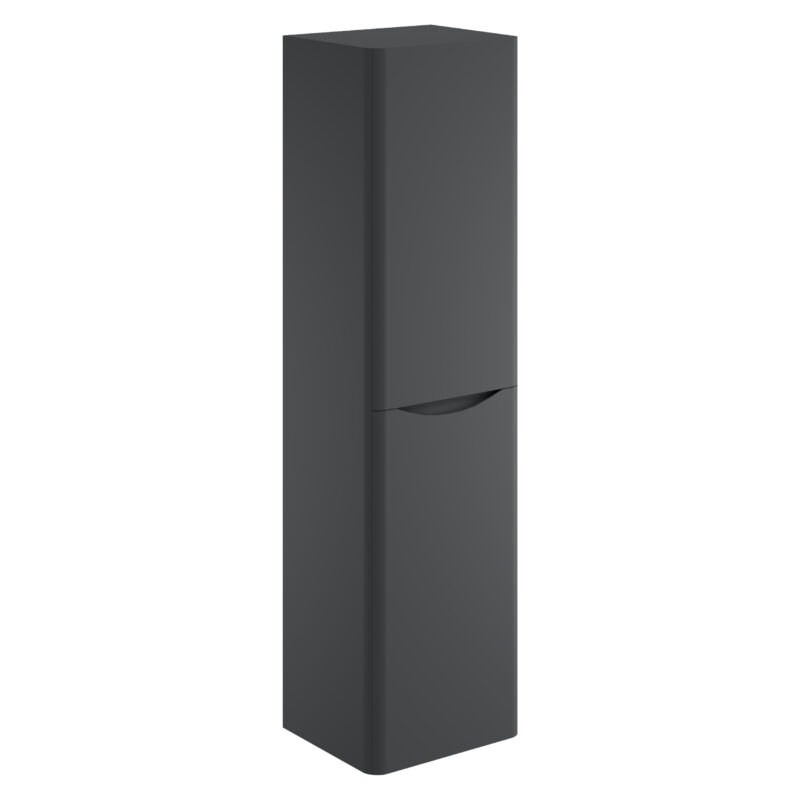 Scudo Bella 1500 Tall Cabinet Matt Grey Scudo Bella 1500 Tall Cabinet Matt Grey