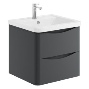 Scudo Bella 500 Wall Cabinet Matt Grey