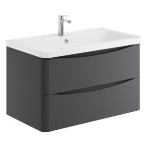 Scudo Bella 800 Wall Cabinet Matt Grey