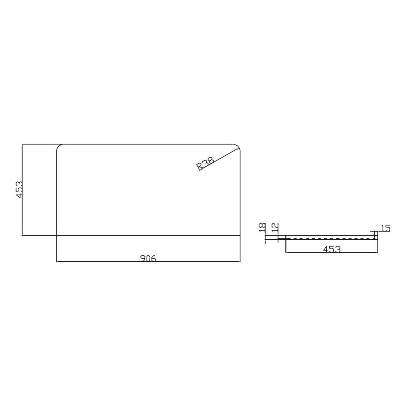 Scudo Bella 900 Countertop