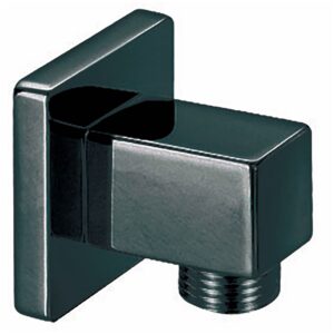 Scudo Black Square Outlet Elbow