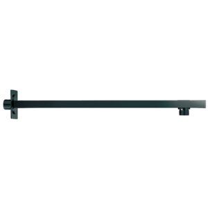 Scudo Black Square Shower Wall Arm