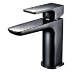 Scudo Muro Black Basin Mono Mixer