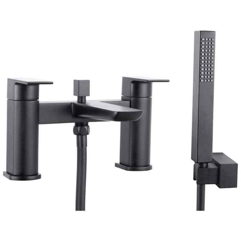 Scudo Muro Black Bath Shower Mixer Tap Scudo Muro Black Bath Shower Mixer Tap