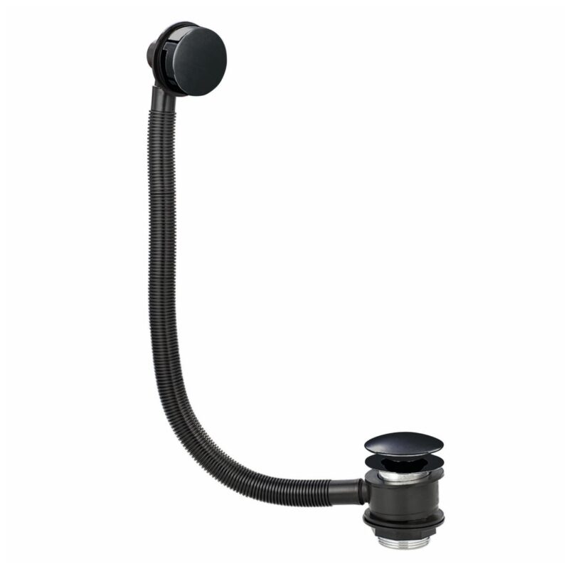 Scudo Black Bath Pop-Up Waste with Overflow Scudo Black Bath Pop-Up Waste with Overflow