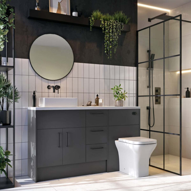 Scudo Black Push Button