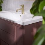Scudo Bota Freestanding 1000mm Vanity Unit & Basin Earth Red