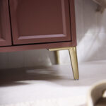 Scudo Bota Freestanding 1000mm Vanity Unit & Basin Earth Red