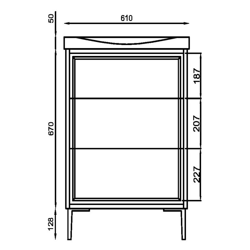 Scudo Bota 600 Cabinet Parisian Green