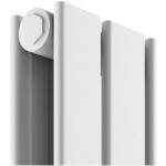 Scudo Bravo Double Designer Radiator 1600 x 476mm White