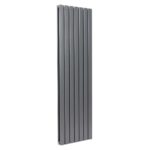 Scudo Bravo 1800 x 476mm Vertical Double Panel Radiator Anthracite