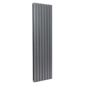 Scudo Bravo 1800 x 476mm Vertical Double Panel Radiator Anthracite